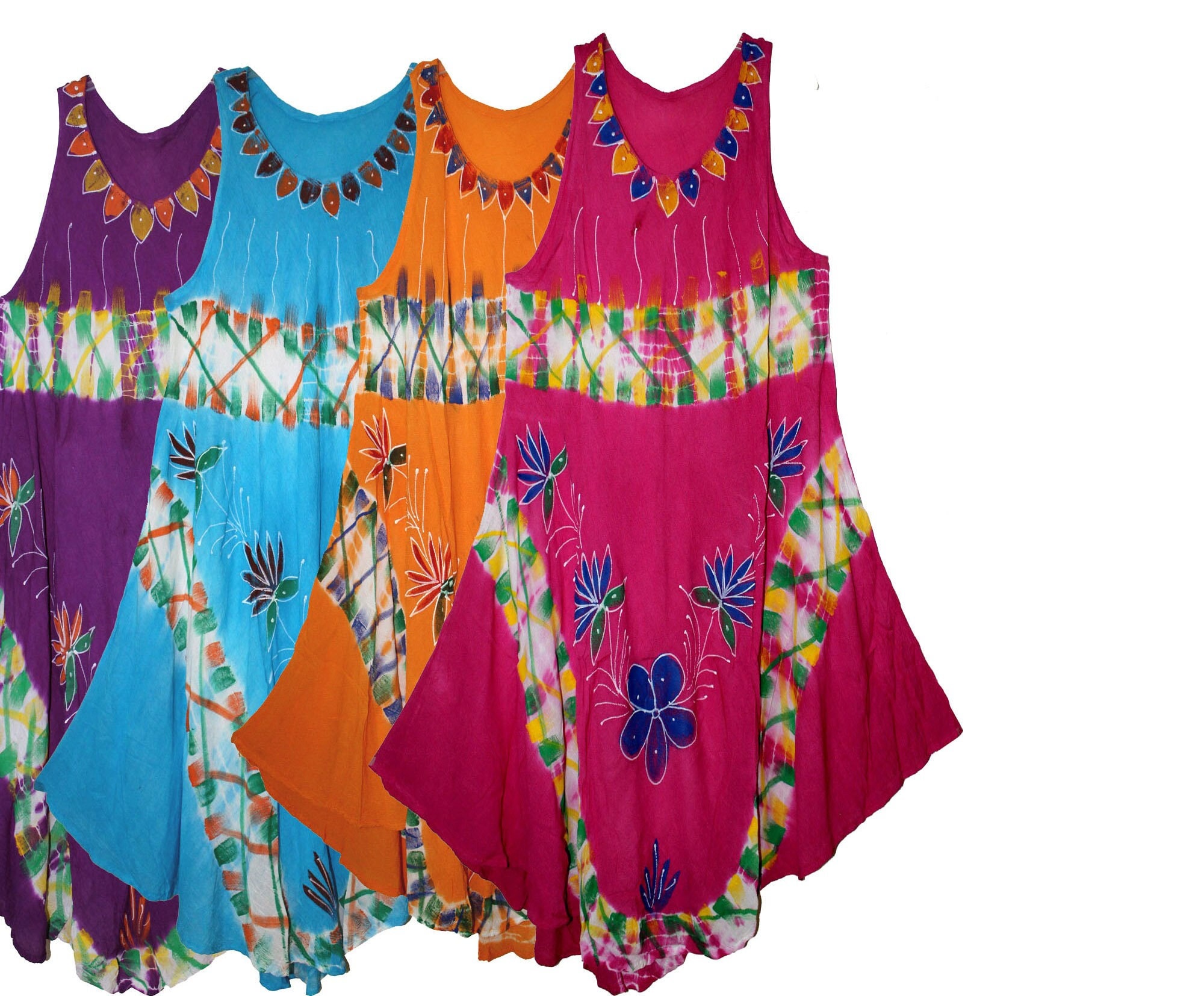 Indian Ethnic Boho Maxi Dress For Women Summer Dress Hippie Retro