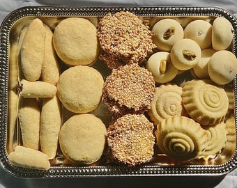 Mixed Platter Eid and Ramadan Cookies- holiday party cookies dessert / Easter  مصري / حلويات مشكلة / حلويات مشكل / رمضان / العيد / غريبة