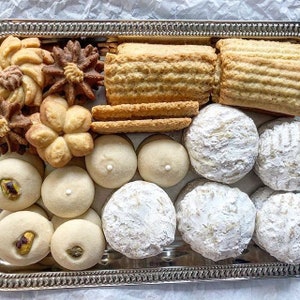 Eid Cookies- Ramadan holiday party cookies dessert / Easter / كعك مصري / حلويات مشكلة / حلويات مشكل / رمضان / العيد / غريبة / بيتي فور / فرح