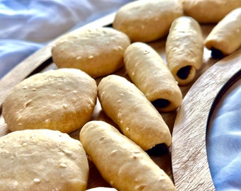 Egyptian Homemade Date Filled Cookies /Oras - Eid / RAMADAN COOKIES / كعك تمر / بسكويت تمر / صوابع / حلويات رمضان / حلويات العيد