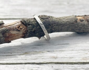 Sterling silver stacking ring