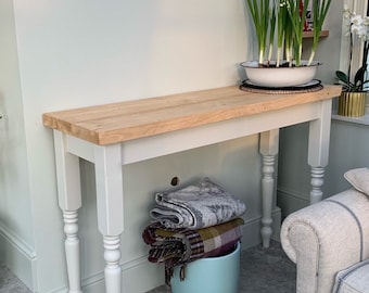 Farmhouse Console Table Etsy
