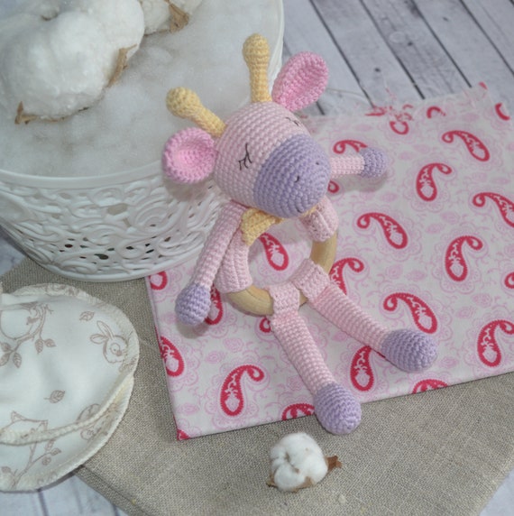etsy baby rattle