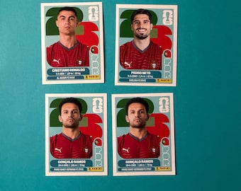 Panini 2026 World Cup Stickers - Group K - Portugal, DR Congo, Uzbekistan, and Colombia
