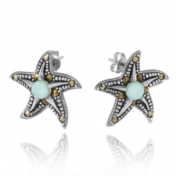 Starfish shop earrings pandora