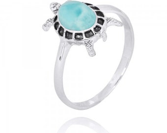 Anllo De Tortuga Larmar Adorable Plata De Ley 925 Y AAA - Etsy España
