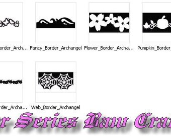 Borders & Labels Series SVG Cut Files Set Svg Cut Files For Die Cutting Machines Cricut Silhouette etc.