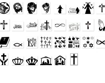 Christian Series SVG Cut Files for die cutting machines cricut silhouette etc.