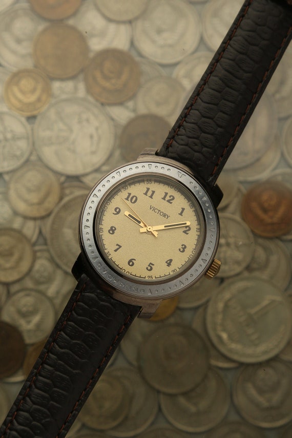 Vintage rare watch VICTORY, men's watch Victory, R