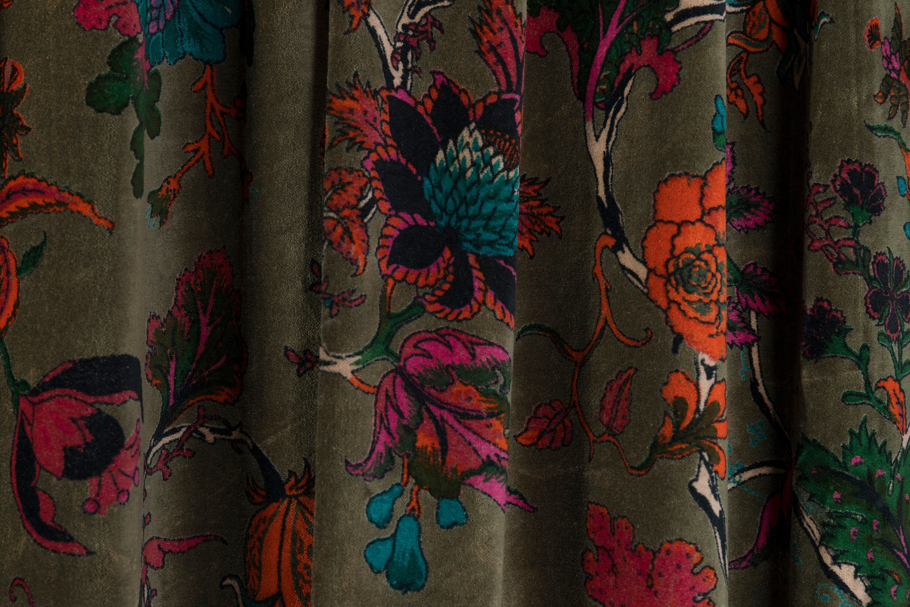 SamtVorhänge Luxus Vorhänge für Wohnzimmer & Schlafzimmer | Etsy