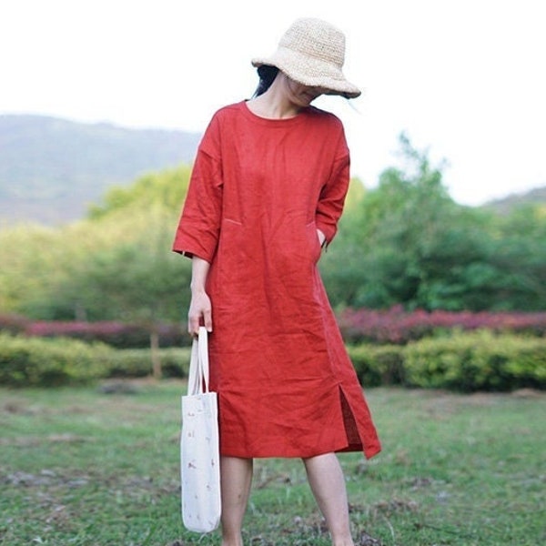 Long Tunic Dress - Etsy