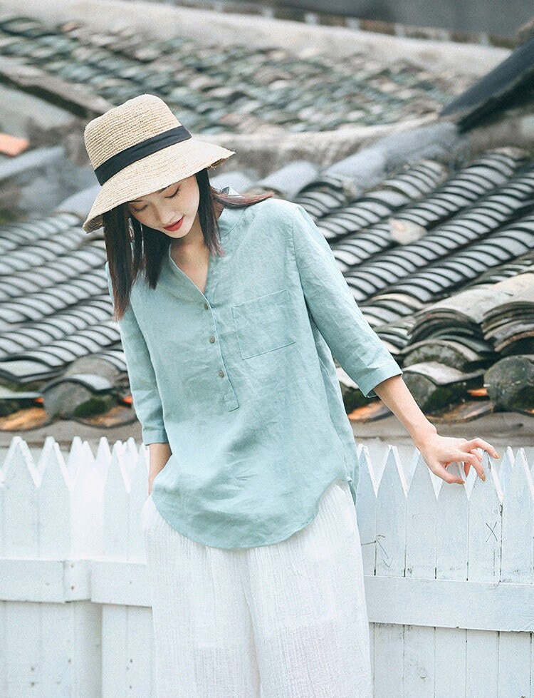 Casual linen hotsell clothing