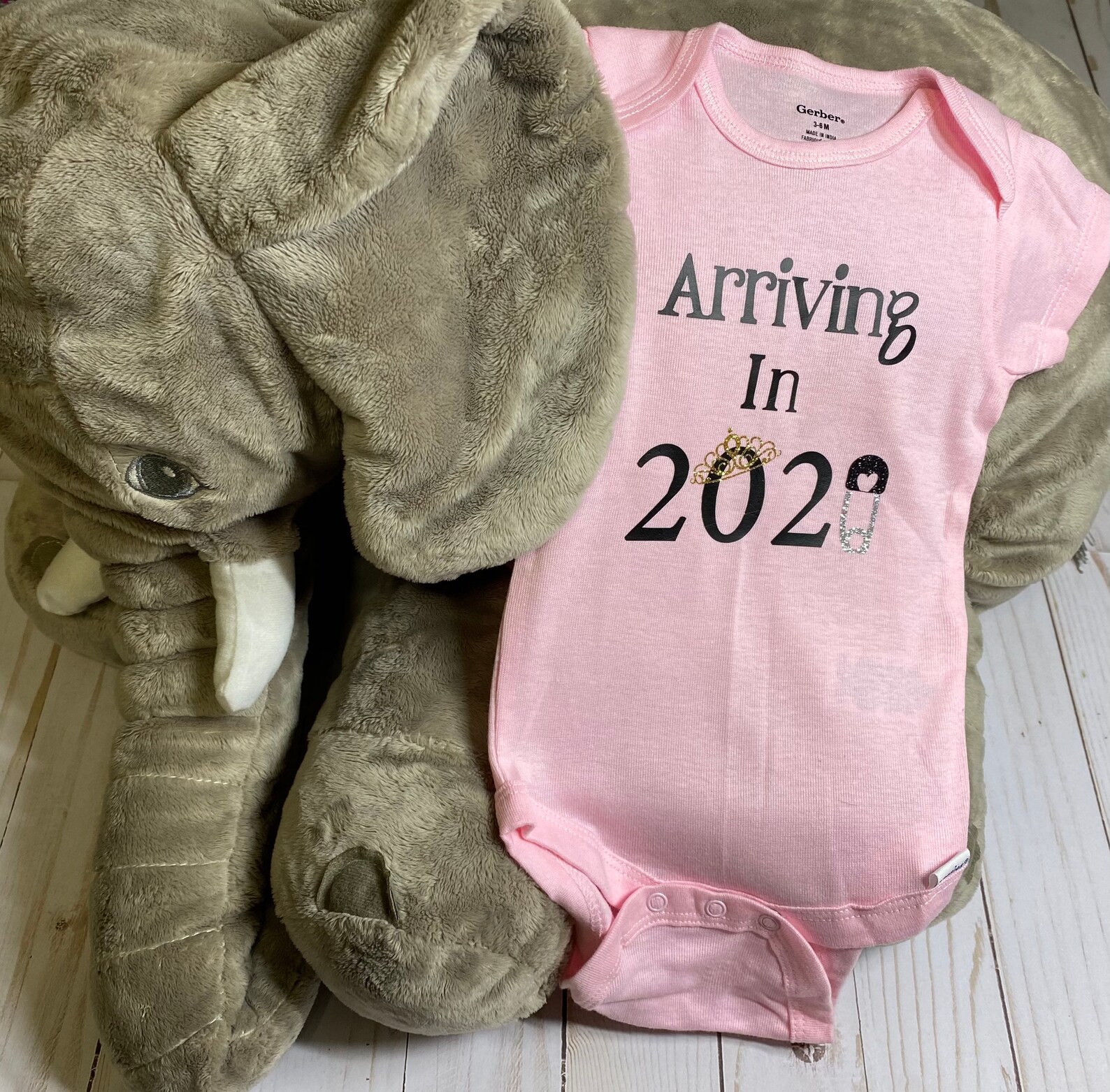 Newborn Baby Girl Onesie 2021 2022 Etsy
