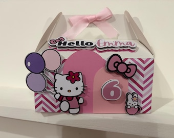 Scatola a forma di casetta ispirata a Hello Kitty