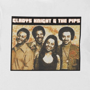 Gladys Knight and the Pips T-Shirt / Soul R&B Funk 60s 70s Vintage Grapevine Motown Buddha Marvin Gaye Stax Diana Ross Berry Gordy Jackson 5