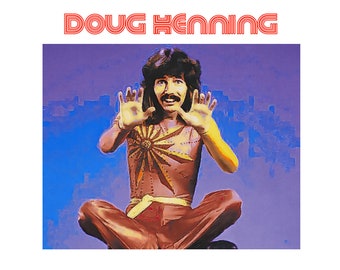 Doug Henning "It's Magic" T-Shirt / Herren Damen Kinder Unisex 1970s Magier Mystisch Fantasy David Copperfield Hipster Weird Canadian Geschenk
