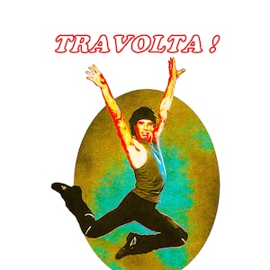John Travolta: A Celebration! T-shirt / Staying Alive Tony Manero Bay Ridge Brooklyn Saturday Night Fever Grease Flashdance Danny Zuko Odd