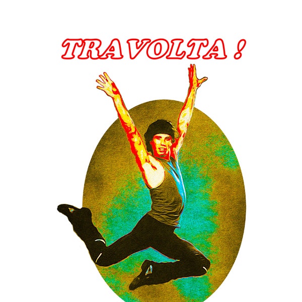 John Travolta: A Celebration! T-shirt / Staying Alive Tony Manero Bay Ridge Brooklyn Saturday Night Fever Grease Flashdance Danny Zuko Odd