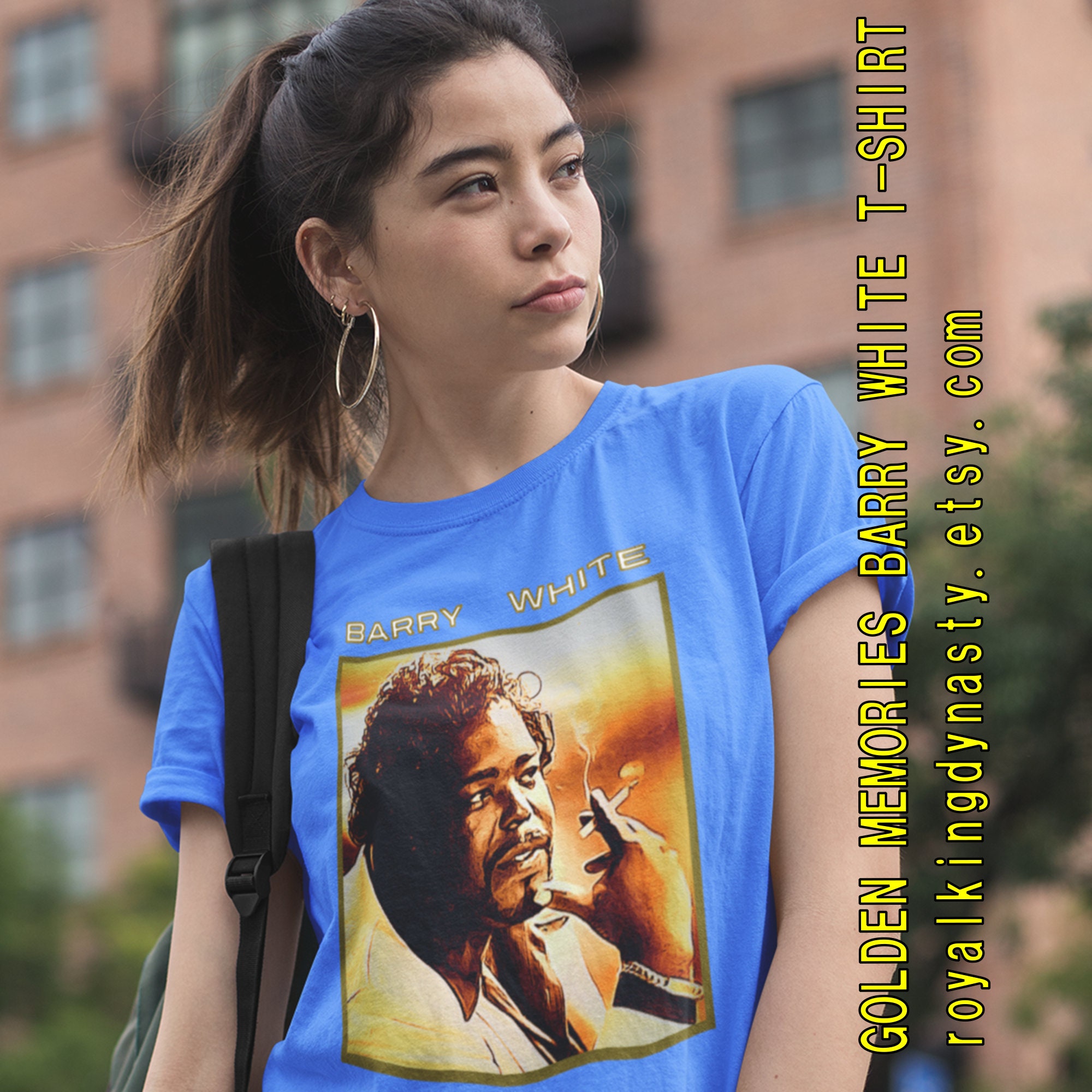 Barry white hotsell t shirt
