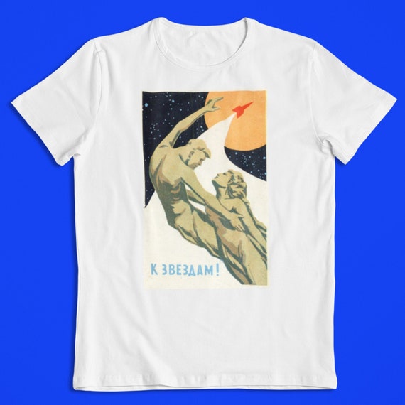 Soviet Union Ussr Propaganda T-Shirt | Russia Retro Tee Soviet Union Ussr Propaganda T-Shirt | Russia Retro Tee