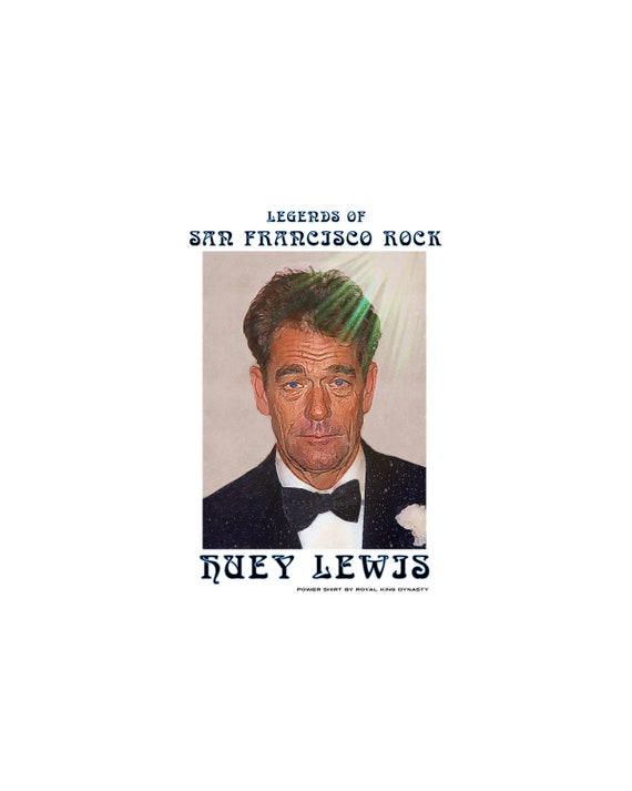 Huey Lewis Legend of San Francisco Rock / Tee Shirt Summer