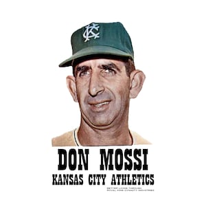 LiMiTED EDiTiON Don Mossi Unisex T-Shirt / Thrift Store Shirt Retro Classic Vintage Lustige Baseball Karte Trinkshirt Geschenk Freund Gen X