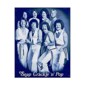 Snap, Crackle, and Pop T-Shirt / 1970s Brooklyn Manhattan Studio 54 Bowie Vocal Groups Doobie Brothers Times Square Italian American Singers