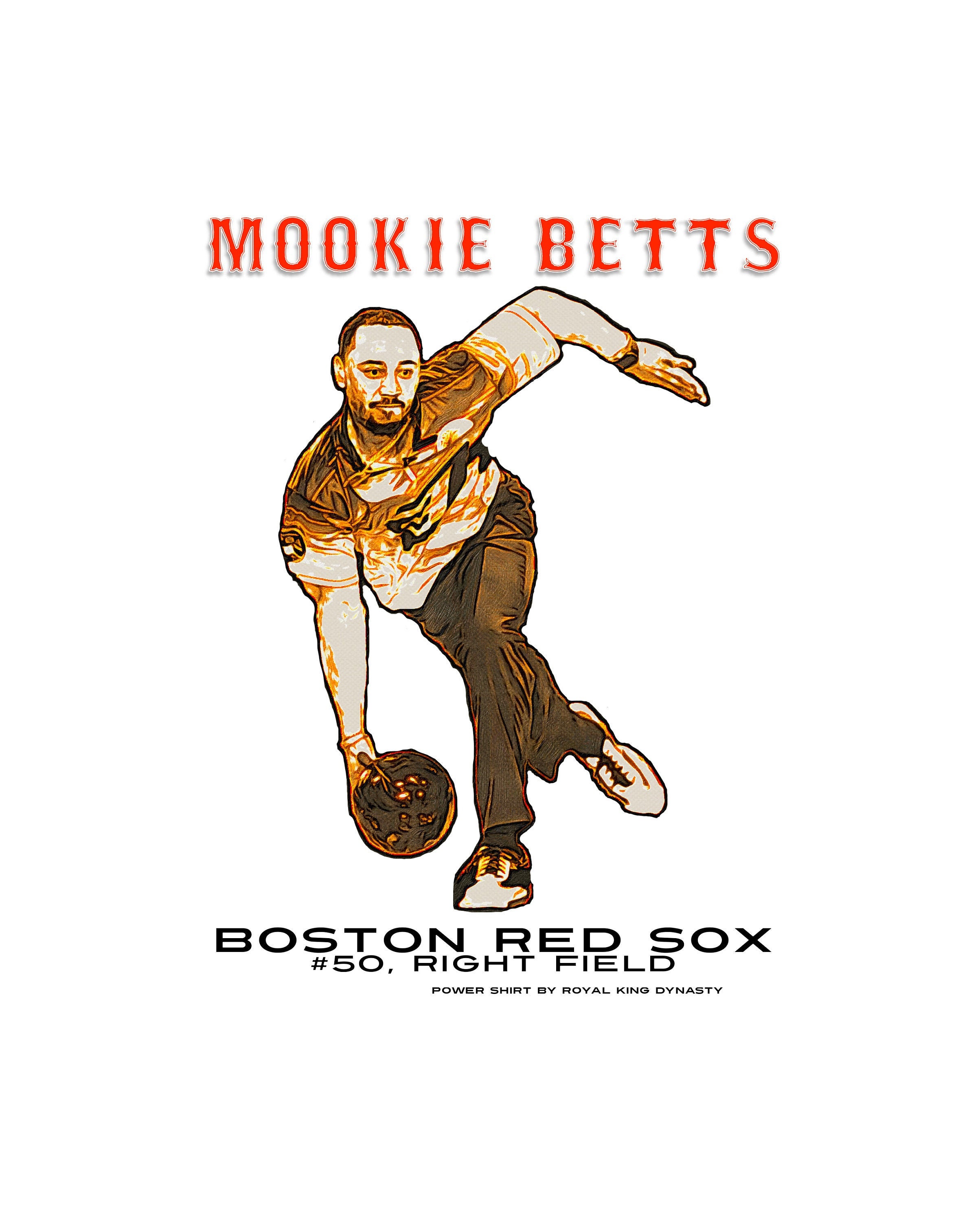 Mookie Betts BOWLING T-Shirt / Herren Damen Unisex Boston Red Sox Fan Geschenk Welt Serie Geburtstagsgeschenk Fenway Park New England Patriots