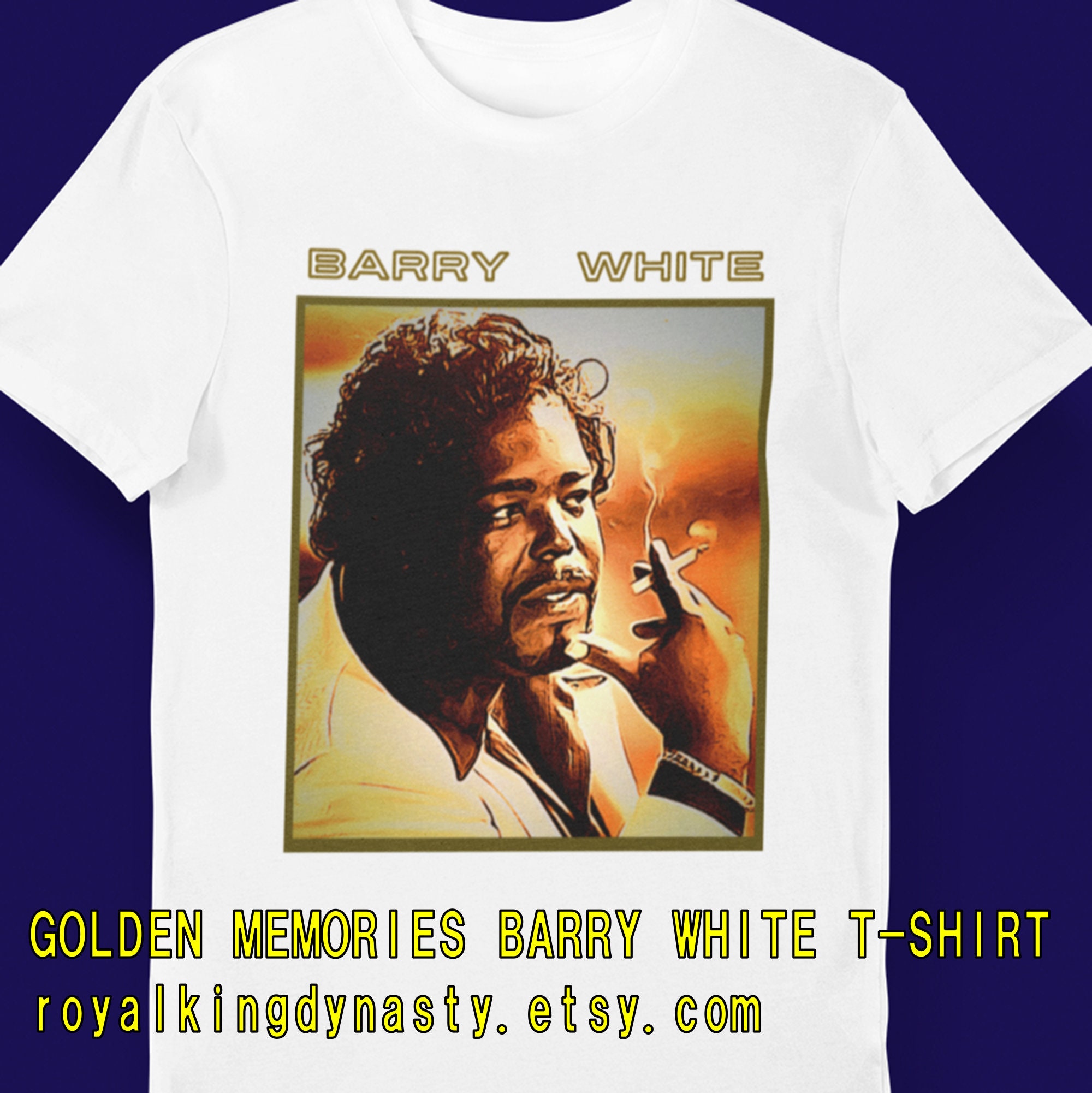 Barry Tee in White Barry Tee in White