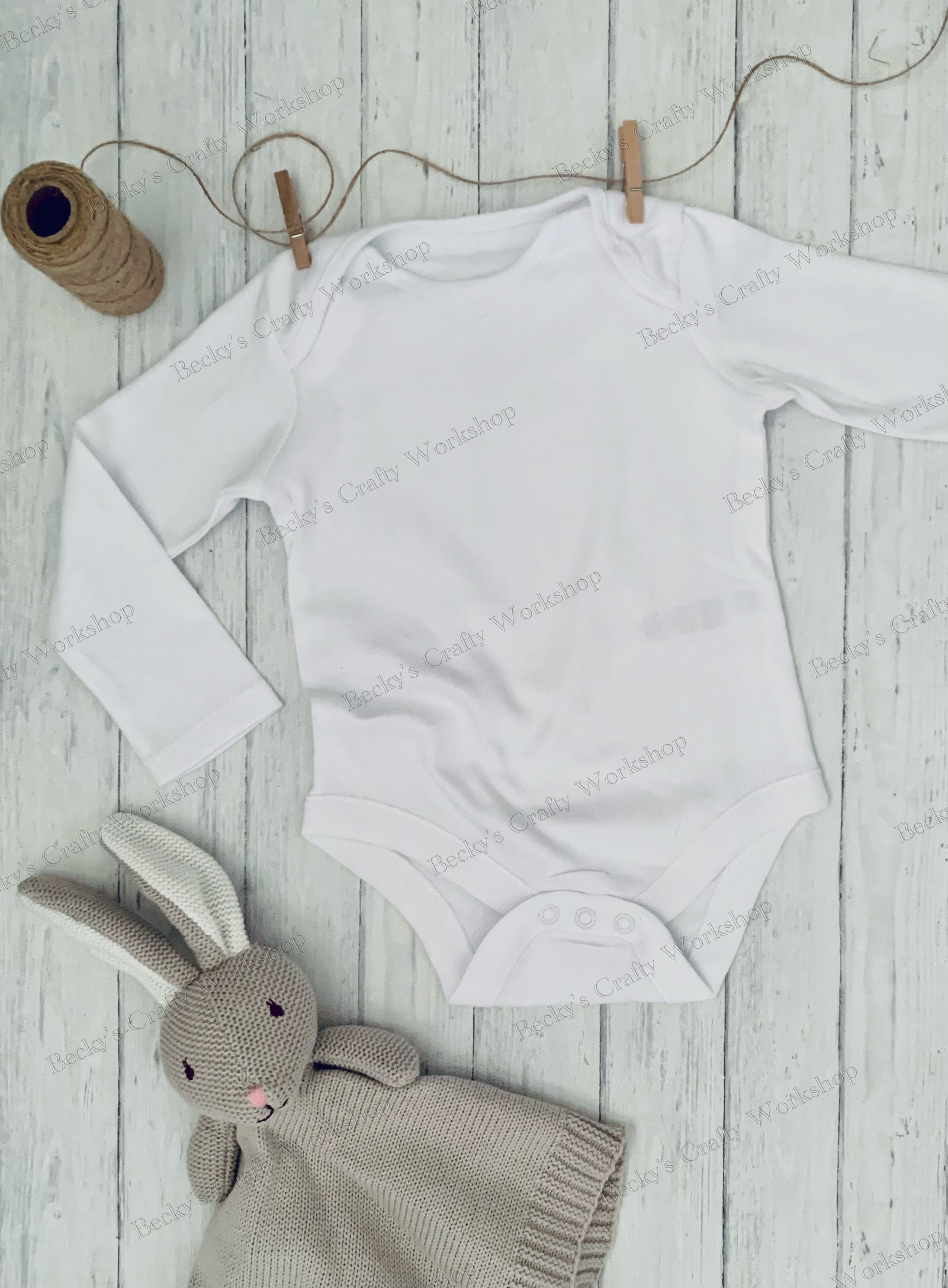 Download Long sleeve Baby vest mock up DIGITAL DOWNLOAD | Etsy