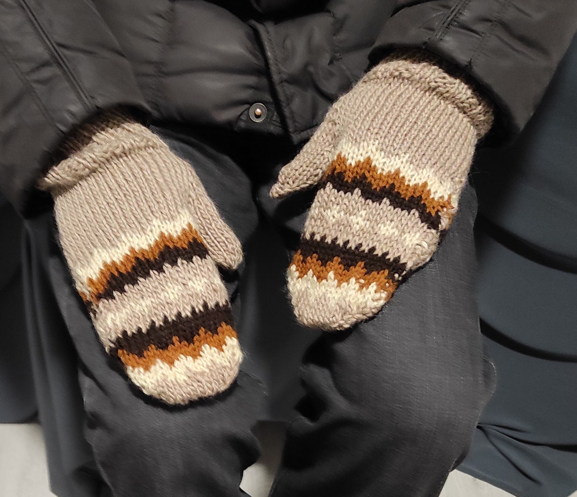 Warm mittens Bernie mittens Mens gloves Etsy