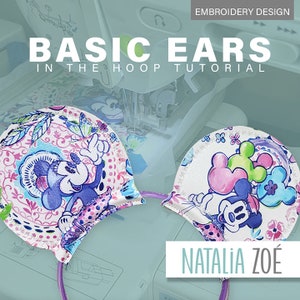 Basic Ears In The Hoop | Natalia Zoe