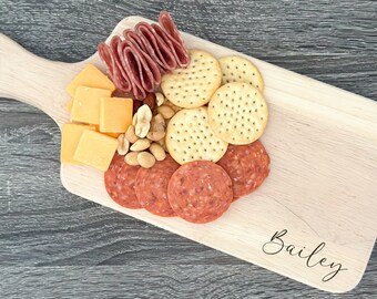Small Charcuterie, Personalized Cheese Board, Housewarming Gift, Personal Size Board, Bridesmaid Gift, Realtor Closing Gift, Event Planning