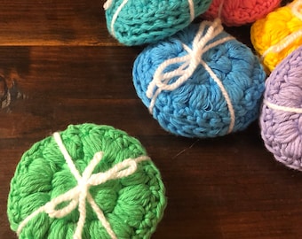 Organic Cotton Face Scrubbies