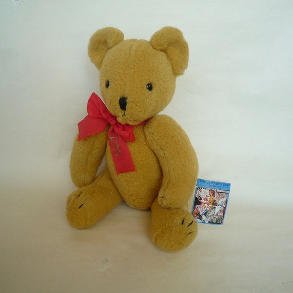 Yellow Teddy Bear - Etsy