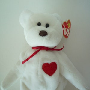 Valentino Beanie Baby by Ty Polar Bear February 14, 1994