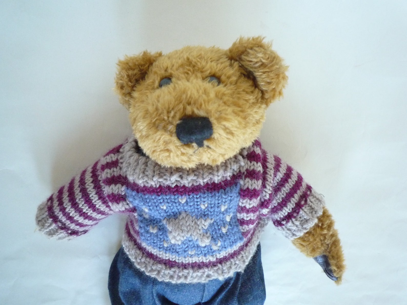 Eddie Bean Bauer 10 Teddy Bear by Boyds U.S. Flag Sweater 9119 - Etsy