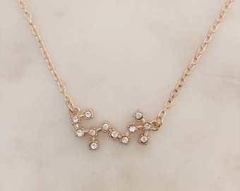 Scorpio zodiac necklace