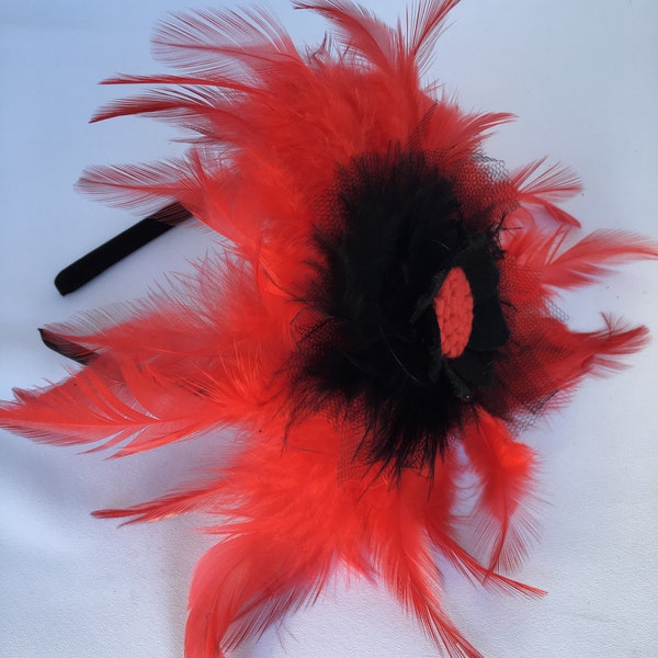 1920s headpiece black