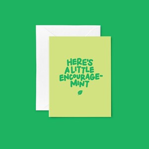 Voici un peu d'encouragement - carte de voeux inspirante, intérieur vierge, carte de motivation pour l'obtention du diplôme, promotion, encouragement
