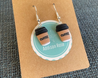 Coffee Cup Earrings