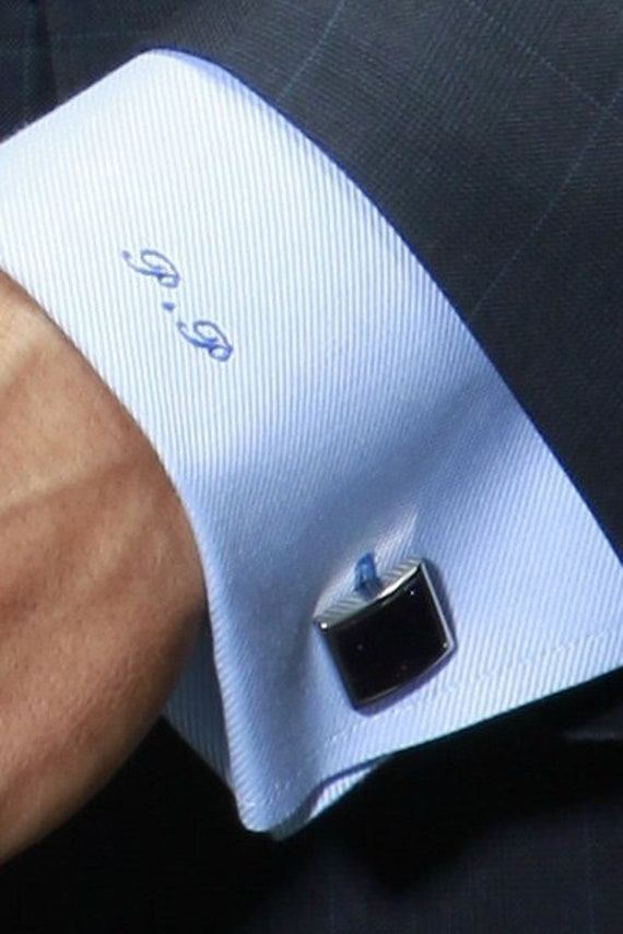 monogram dress shirt