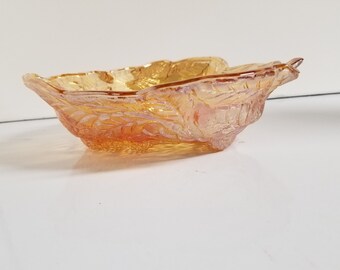 Vintage Fire King Anchor Hocking Small Peach Lustre Swirl Bowl Peach Luster Vintage Kitchen Vintage Fire King Peach Lustre Fire King Dishes