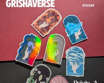 Grishaverse Sticker, Shadow and Bones Sticker, Six of Crows Sticker