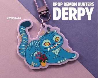 Porte-clés Anime K-POP Dem0n Hun-ters - Lot De 3, Pendentifs En PVC Coloré - Accessoire Fan, Décoration Sac Ou Clés