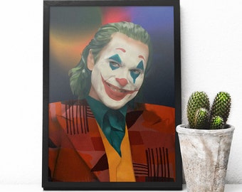 Joker Poster Etsy Espana Joker Poster Etsy Espana