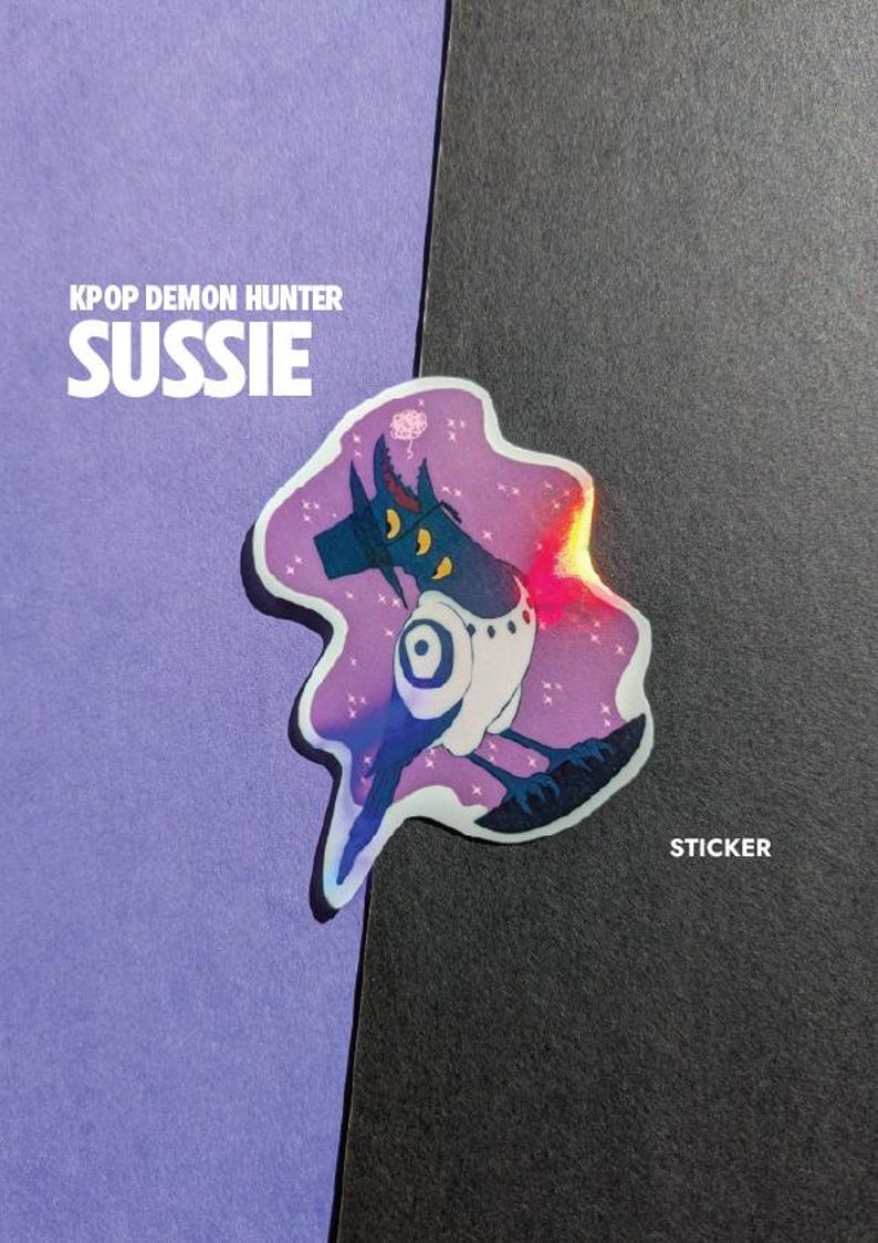 KPop Sticker, Sussie Sticker, Ugh Sticker Normal