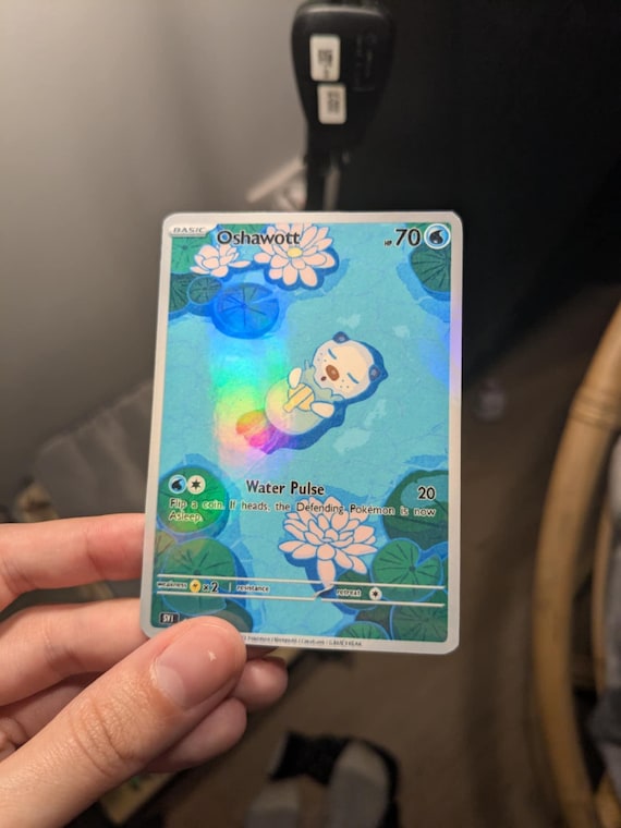 Sleepy Oshawott Proxy Card, Pokmon Card - Etsy Sleepy Oshawott Proxy Card, Pokmon Card - Etsy