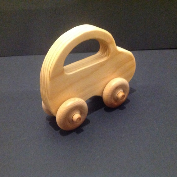 Handmade Wooden Toy Car - Eco Car