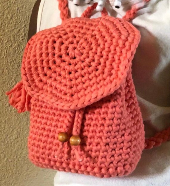 crochet book bag